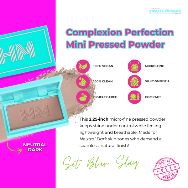 Complexion Perfection Mini Pressed Powder - Neutral Dark