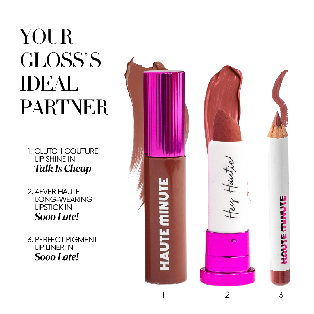 Clutch Couture Lip Shine - Talk Is Cheap