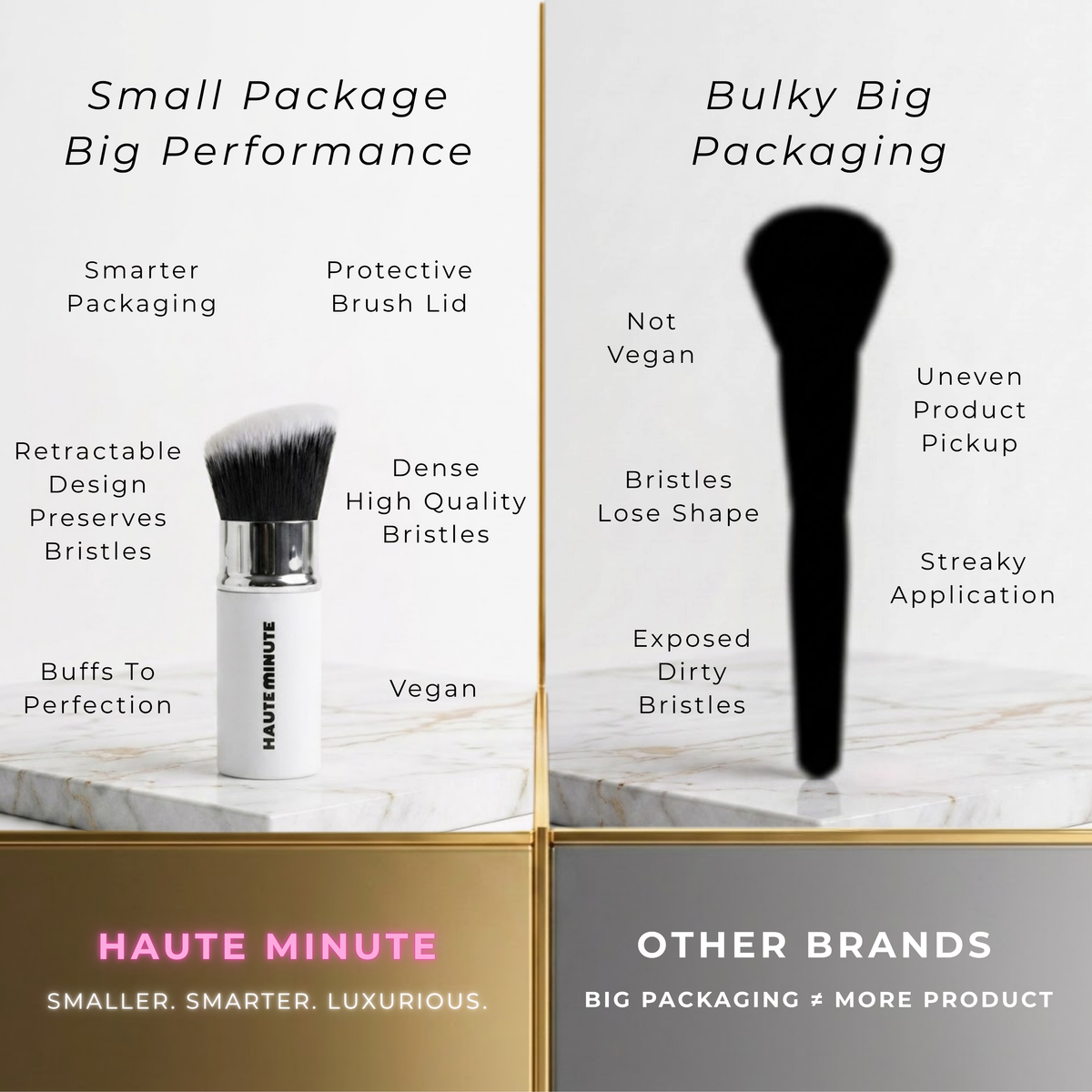 Glamstick Retractable Powder Brush