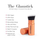 Glamstick Retractable Brush | Travel Foundation Blush Powder Brush Liquid Cream – Vegan Bristles