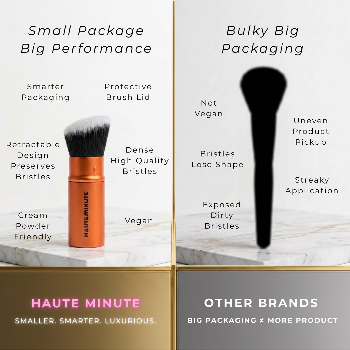 Glamstick Retractable Foundation Brush