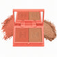 Blush + Brighten Highlighter Duo | Lightweight Mineral Blush Shimmer Glow Powder Palette