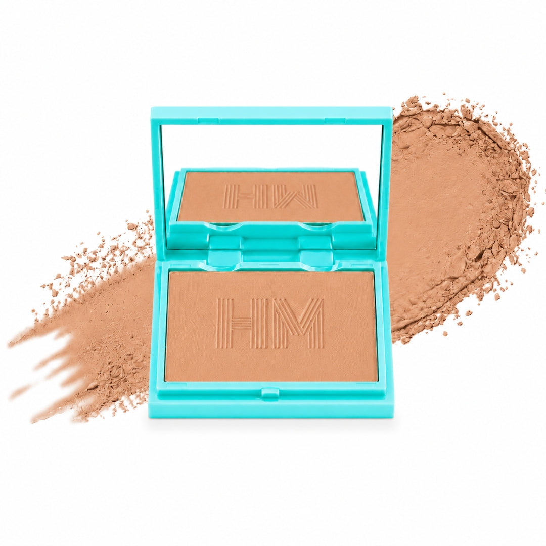 Complexion Perfection Mini Pressed Powder | Lightweight Buildable Coverage Shine-Free Finish – Vegan Clean