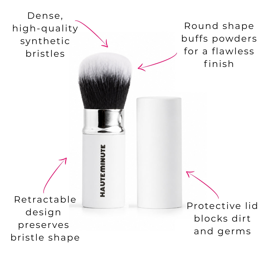 Glamstick Retractable Powder Brush