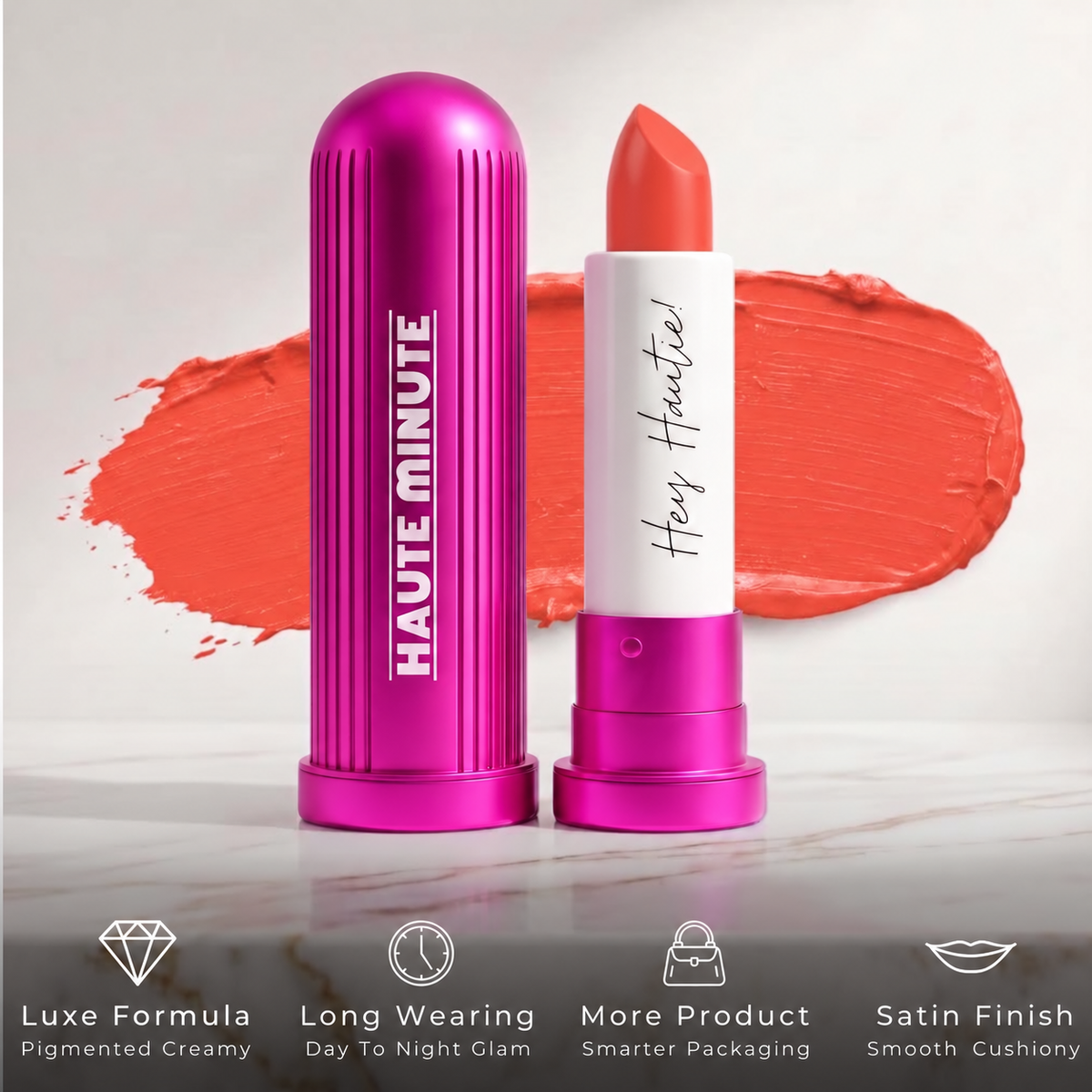 4Ever Haute Long Wearing Lipstick - Reservations