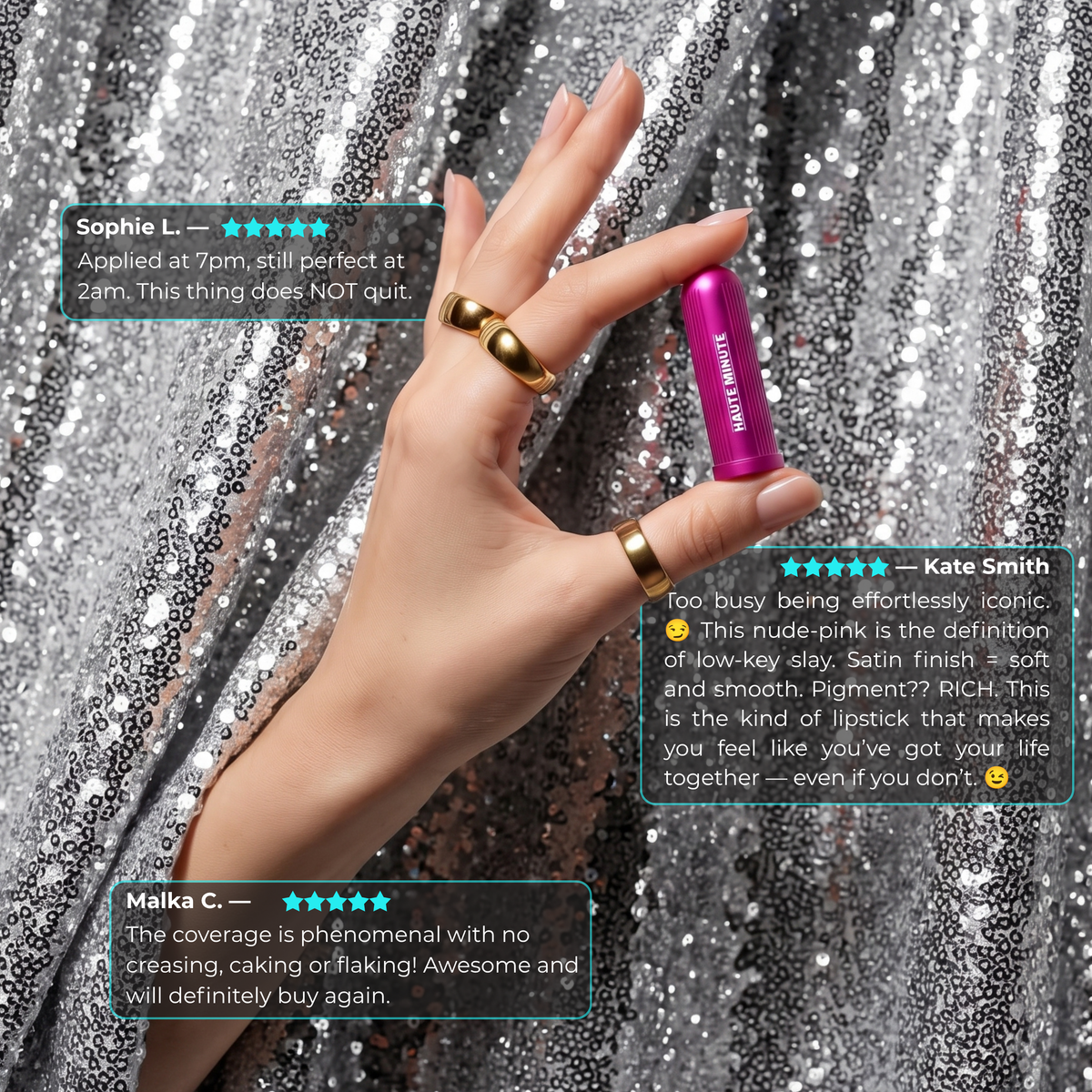4Ever Haute Long Wearing Lipstick - Meet Me There!