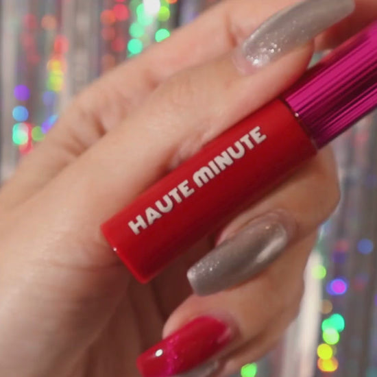 Clutch Couture Lip Shine - Haute Talk video swatch